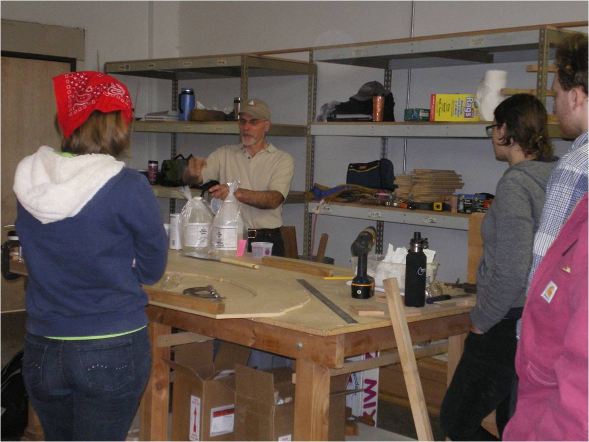 learning to use graphite in epoxy